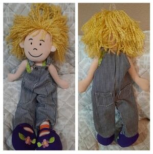 Groovy Girl rag doll Lexi 18" Manhattan Toy vtg blonde